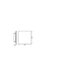 Ledvance LED Panel Smart+ Planon Sun@home Vit 20W 1800lm - 922-950 Justerbar Vit | 30x30cm - UGR <25 - Wifi Dimbar