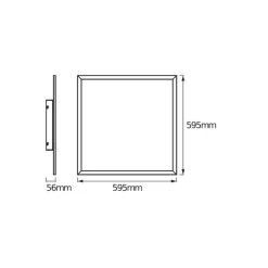Ledvance LED Panel Smart+ Planon Plus 36W 3000lm - 830-865 Justerbar Vit | 60x60cm - UGR <25 - Wifi Dimbar