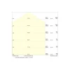 Ledvance LED Panel Surface 48W 6240lm - 930-940 CCT | 150x30cm - UGR <19 - Bästa Färgåtergivning - Dali Dimbar