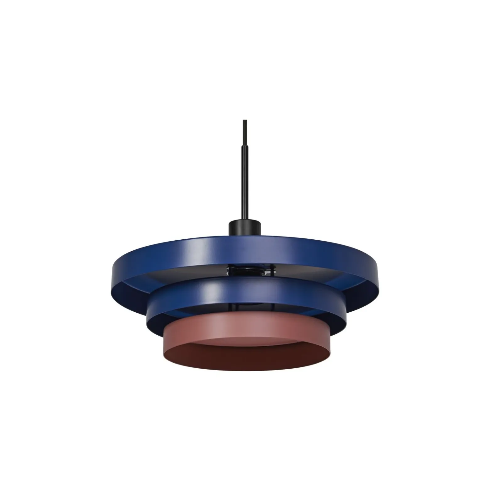 Ledvance LED Pendellampa Decor Layers Pendellampa Stål Blå | Passande för 1x E27