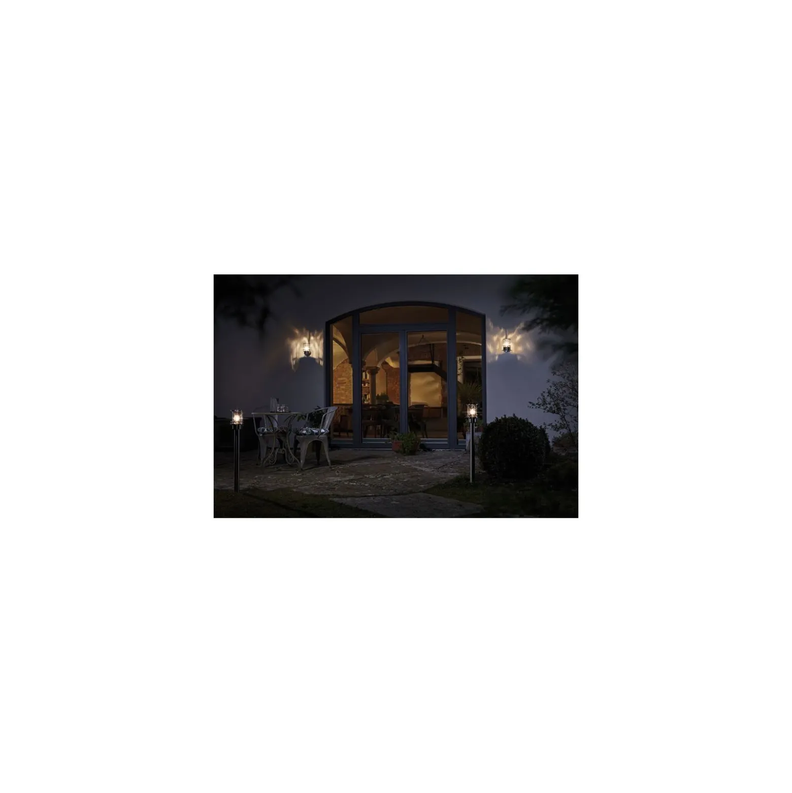 Ledvance LED Piedestallampa E27 Endura Classic Post Stål | 80cm