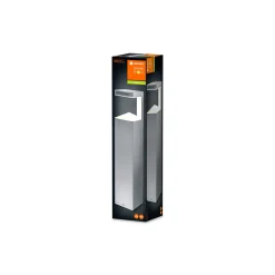Ledvance LED Piedestallampa Endura Stil Pyramid Rostfritt Stål 9W 600lm - 830 Varm Vit | 50cm