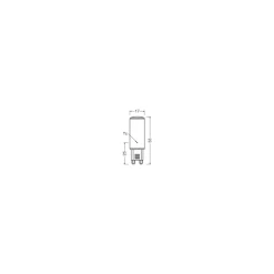Ledvance LED Pin G9 Klar 4.5W 600lm - 840 Kallvit | Ersättare 48W