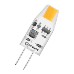 Ledvance LED Pin Micro 12V G4 Klar 1W 100lm - 827 Extra Varm Vit | Ersättare 10W