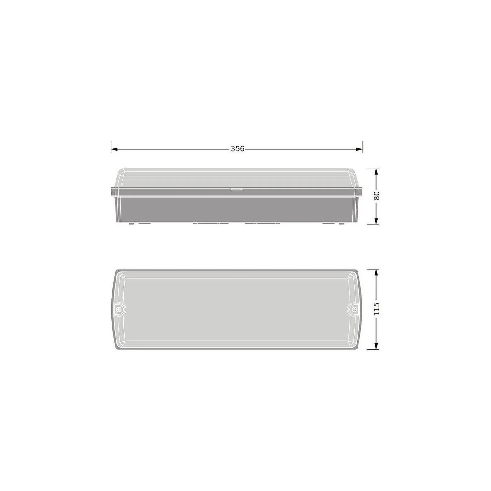 Ledvance LED Plafond Compact Vit 11W 840lm - 830-840 CCT | IP65 - 3 Timmar Nödbelysning - Rörelsesensor, Ljussensor