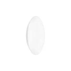 Ledvance LED Plafond Surface Cirkulär 500 Stål Vit 42W 3500lm - 830 Varm Vit | IP44 - Zigbee Dimbar