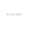 Ledvance LED Rör T8 Connected (EM/Mains) Output 6.8W 1100lm - 865 Dagsljus | 60cm - Zigbee Dimbar - Ersättare 18W