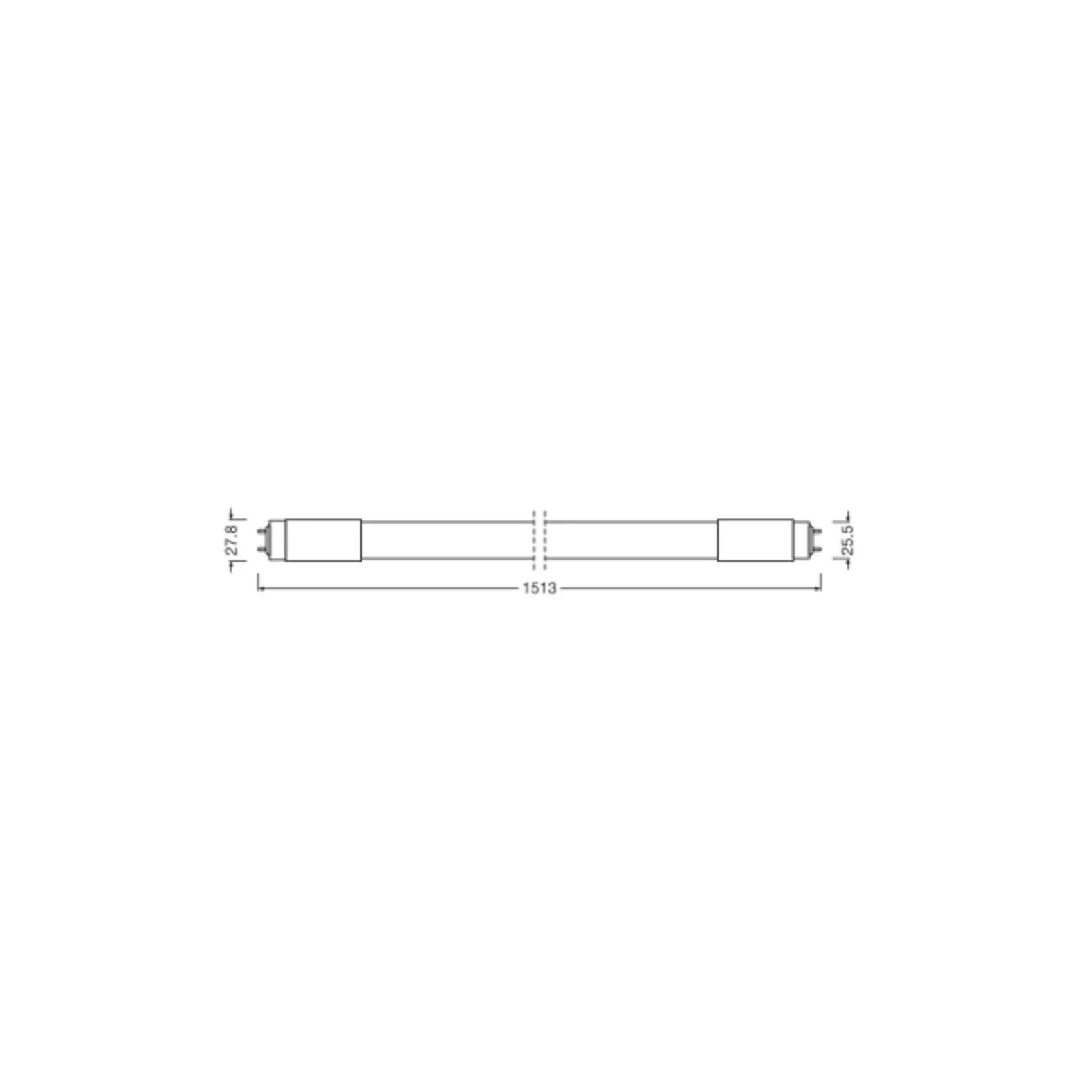 Ledvance LED Rör T8 Performance (UN) Ultra Output 23W 3700lm - 865 Dagsljus | 150cm - Ersättare 58W