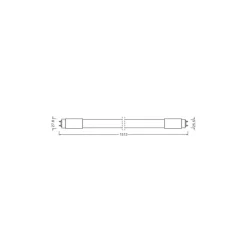 Ledvance LED Rör T8 Performance (UN) High Output 20W 3100lm - 865 Dagsljus | 150cm - Ersättare 58W