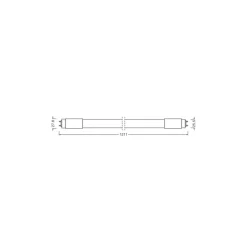 Ledvance LED Rör T8 Performance (UN) Ultra Output 15W 2400lm - 865 Dagsljus | 120cm - Ersättare 36W