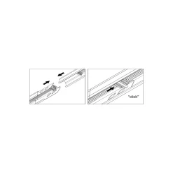 Ledvance LED Skensystem Trusys Flex Wallwasher Vit 35W 6000lm - 840 Kallvit | Ersättare 2x58W