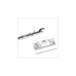 Ledvance LED Skensystem Trusys Universal Vit 75W 12750lm - 840 Kallvit | Dali Dimbar - Ersättare 2x58W
