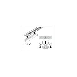 Ledvance LED Skensystem Trusys Flex Wallwasher Vit 50W 8600lm - 840 Kallvit | Dali Dimbar - Ersättare 2x58W