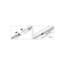 Ledvance LED Skensystem Trusys Flex Wallwasher Vit 35W 5700lm - 840 Kallvit | Dali Dimbar - Ersättare 2x58W