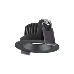 Ledvance LED Spot Adjust Aluminium Svart 8W 680lm 36D - 930 Varm Vit | Utskärning 68mm - IP20 - Bästa färgåtergivning - Dimbar