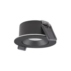 Ledvance LED Spot Air Adjust Aluminium Svart 4W 320lm 36D - 930 Varm Vit | Utskärning 68mm - IP23 - Bästa färgåtergivning - Dimbar