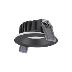 Ledvance LED Spot Air Fix Aluminium Svart 6W 510lm 36D - 930 Varm Vit | Utskärning 68mm - IP65 - Bästa färgåtergivning - Dimbar