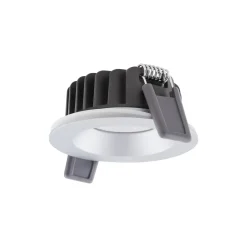 Ledvance LED Spot Air Fix Aluminium Silver 6W 510lm 36D - 930 Varm Vit | Utskärning 68mm - IP65 - Bästa färgåtergivning - Dimbar