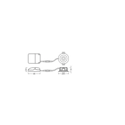Ledvance LED Spot Air Fix Aluminium Svart 6W 480lm 36D - 927 Extra Varm Vit | Utskärning 68mm - IP65 - Bästa färgåtergivning - Dimbar