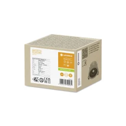 Ledvance LED Spot Fix Aluminium Vit 8W 720lm 36D - 940 Kallvit | Utskärning 68mm - IP44 - Bästa färgåtergivning - Dimbar