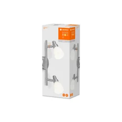 Ledvance LED Spot G9 Aluminium 2x 4W - 827 Extra Varm Vit