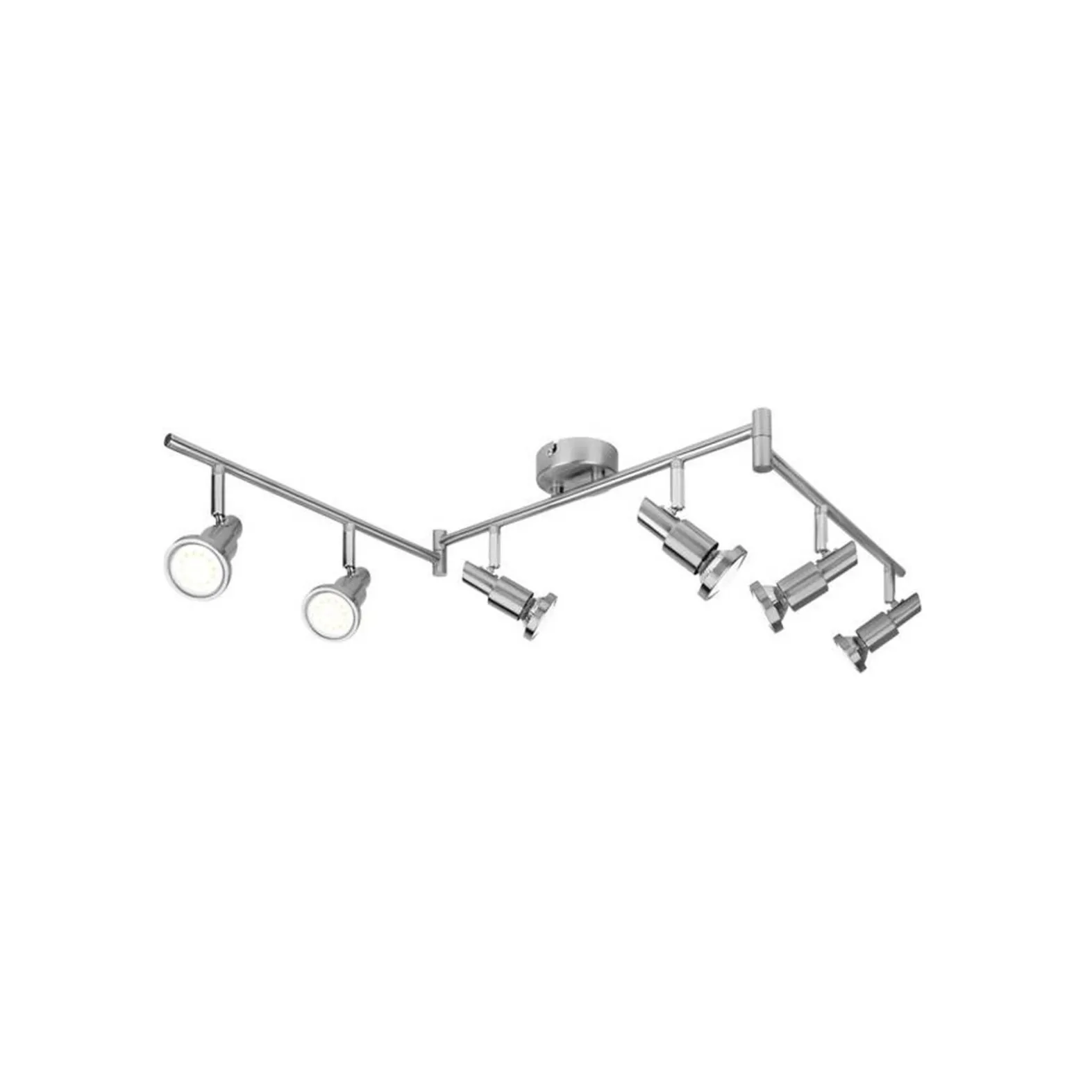 Ledvance LED Spot GU10 Aluminium 6x 3W - 827 Extra Varm Vit
