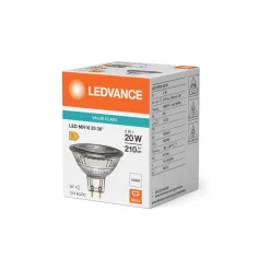 Ledvance LED Spot GU5.3 MR16 2W 210lm 36D - 840 Kallvit | Ersättare 20W