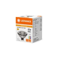Ledvance LED Spot GU5.3 MR16 4.9W 500lm 36D - 940 Kallvit | Bästa Färgåtergivning - Dimbar - Ersättare 43W