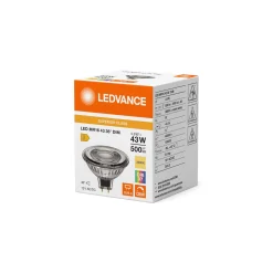 Ledvance LED Spot GU5.3 MR16 4.9W 500lm 36D - 930 Varm Vit | Bästa Färgåtergivning - Dimbar - Ersättare 43W