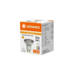 Ledvance LED Spot GU10 PAR16 3.7W 350lm 36D - 940 Kallvit | Bästa Färgåtergivning - Dimbar - Ersättare 35W