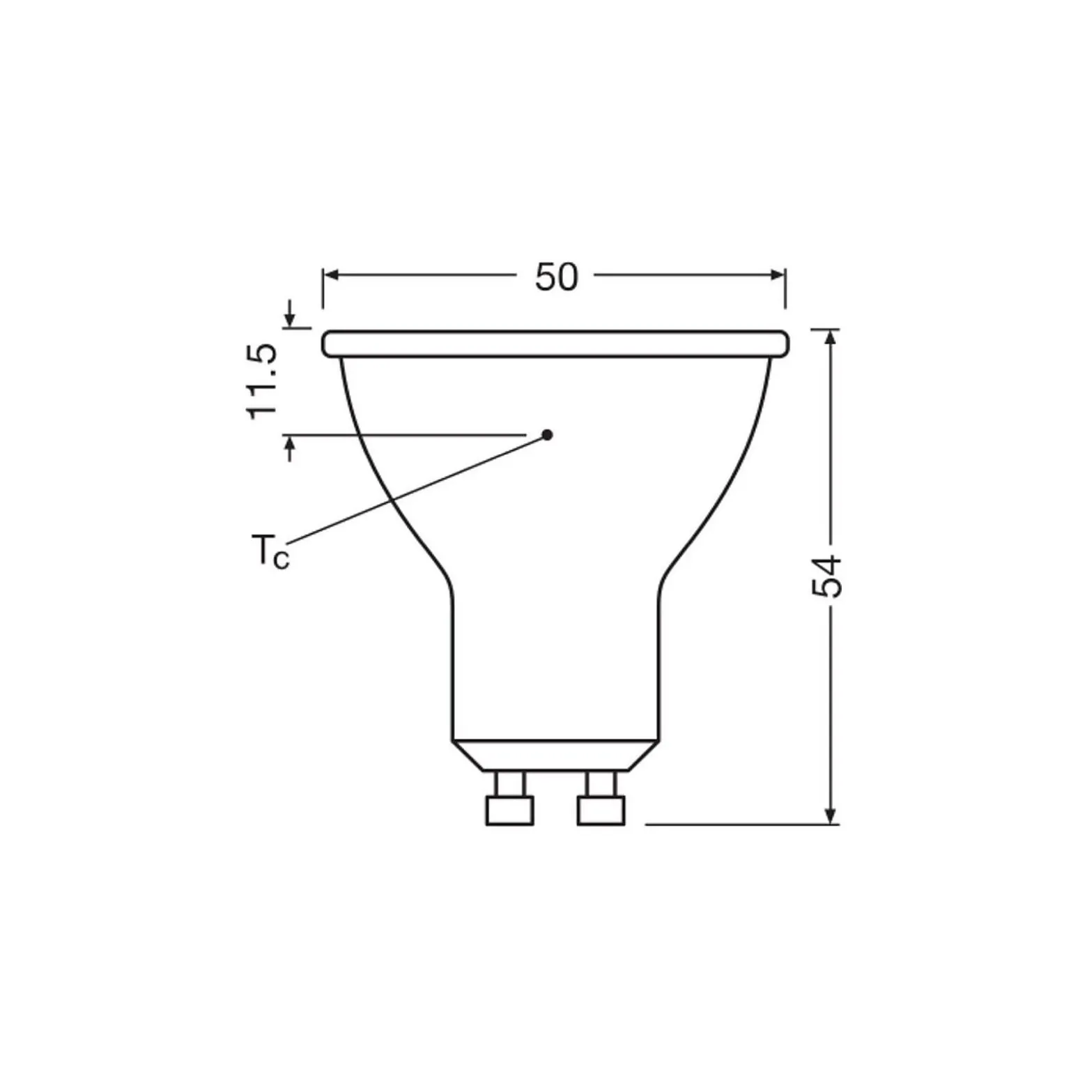 Ledvance LED Spot GU10 PAR16 3.7W 350lm 36D - 930 Varm Vit | Bästa Färgåtergivning - Dimbar - Ersättare 35W