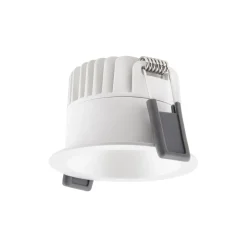 Ledvance LED Spot Mörklight Aluminium Vit 8W 640lm 36D - 927 Extra Varm Vit | Utskärning 68mm - IP44 - Bästa färgåtergivning - Dimbar