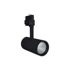 Ledvance LED Spårbelysning D75 Svart 25W 1750lm 24D - 930 Varm Vit | Bästa Färgåtergivning