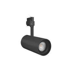 Ledvance LED Spårbelysning D85 Svart 25W 1500lm 15-55D - 830 Varm Vit | Mechanical Zoom - Dimbar