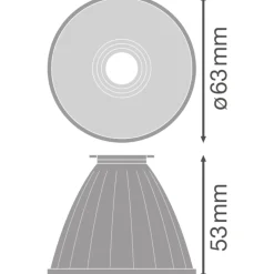 Ledvance LED Spårbelysning Spot Reflektor 75D Silver Spot