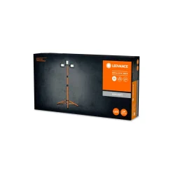 Ledvance LED Strålkastare Abetsbelysning Stativ Mörk Grå 1X30W and 2x5W 3280lm 110D - 840 Kallvit | IP54 - Uppladdningsbar - Symmetrisk