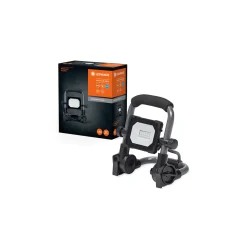 Ledvance LED Strålkastare Abetsbelysningar Value Svart 10W 1000lm 100D - 865 Dagsljus | IP65 - Symmetrisk