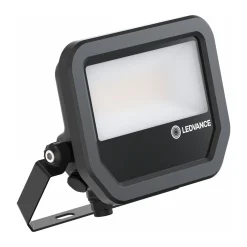Ledvance LED Strålkastare Aluminium Svart 17W 2200lm 100D - 830 Varm Vit | IP66 - Symmetrisk