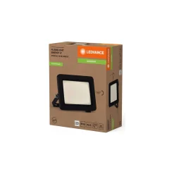 Ledvance LED Strålkastare Aluminium Svart 15W 2600lm 95D - 840 Kallvit | IP65 - Symmetrisk