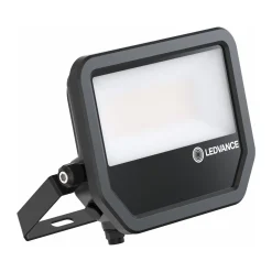 Ledvance LED Strålkastare Aluminium Svart 41W 5500lm 100D - 830 Varm Vit | IP66 - Symmetrisk