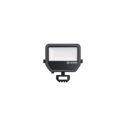 Ledvance LED Strålkastare Aluminium Svart 41W 6000lm 100D - 840 Kallvit | IP65 - Rörelse- Och Ljussensor - Symmetrisk