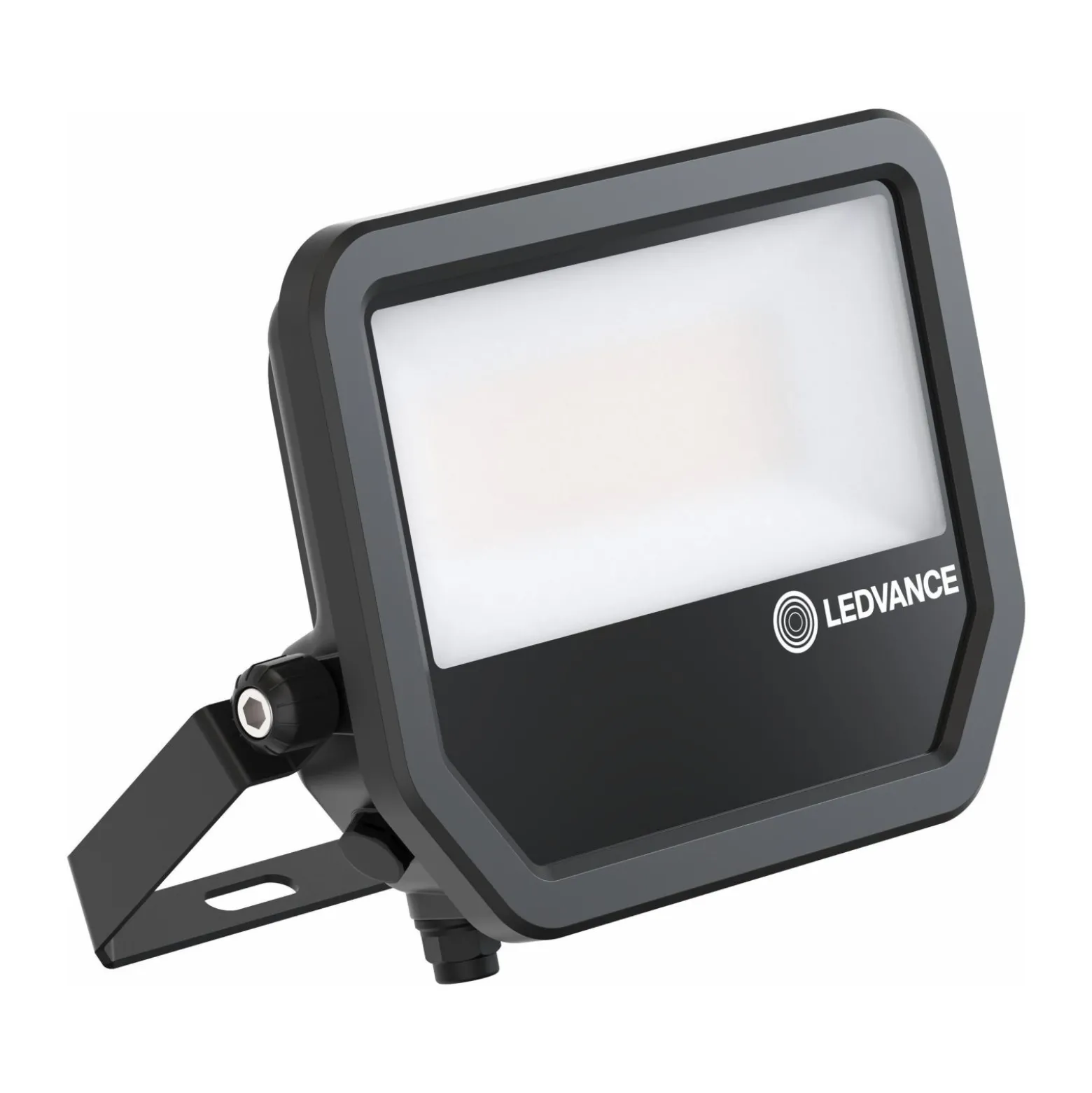 Ledvance LED Strålkastare Aluminium Svart 41W 6000lm 100D - 865 Dagsljus | IP66 - Symmetrisk