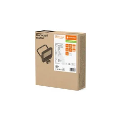 Ledvance LED Strålkastare Aluminium Vit 41W 6000lm 100D - 840 Kallvit | IP65 - Rörelse- Och Ljussensor - Symmetrisk