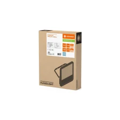 Ledvance LED Strålkastare Aluminium Svart 100W 15000lm 100D - 865 Dagsljus | IP66 - Symmetrisk