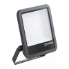 Ledvance LED Strålkastare Aluminium Svart 100W 14000lm 100D - 830 Varm Vit | IP66 - Symmetrisk