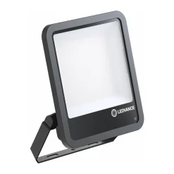 Ledvance LED Strålkastare Aluminium Svart 133W 20000lm 100D - 840 Kallvit | IP66 - Ljussensor - Symmetrisk