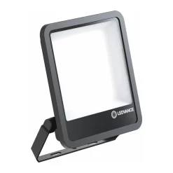 Ledvance LED Strålkastare Aluminium Svart 167W 23400lm 100D - 830 Varm Vit | IP66 - Symmetrisk