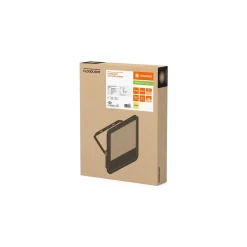 Ledvance LED Strålkastare Aluminium Svart 167W 23400lm 100D - 830 Varm Vit | IP66 - Symmetrisk