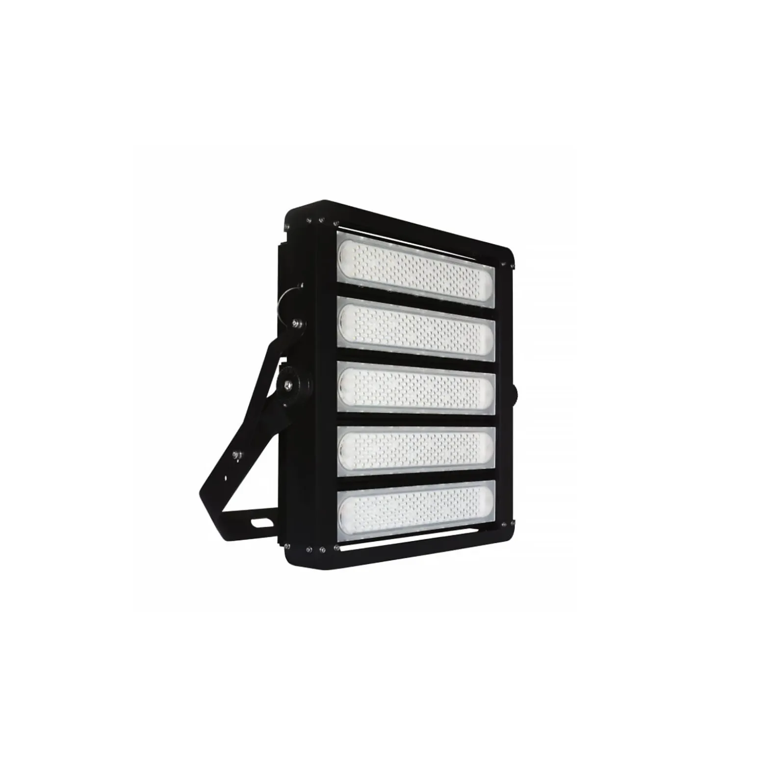 Ledvance LED Strålkastare Eco High Power Svart 500W 67500lm 90D - 840 Kallvit | IP65 - Symmetrisk