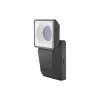Ledvance LED Strålkastare Endura Spot Svart 8W 750lm 50D - 840 Kallvit | IP55 - Rörelse- och ljussensor - Symmetrisk